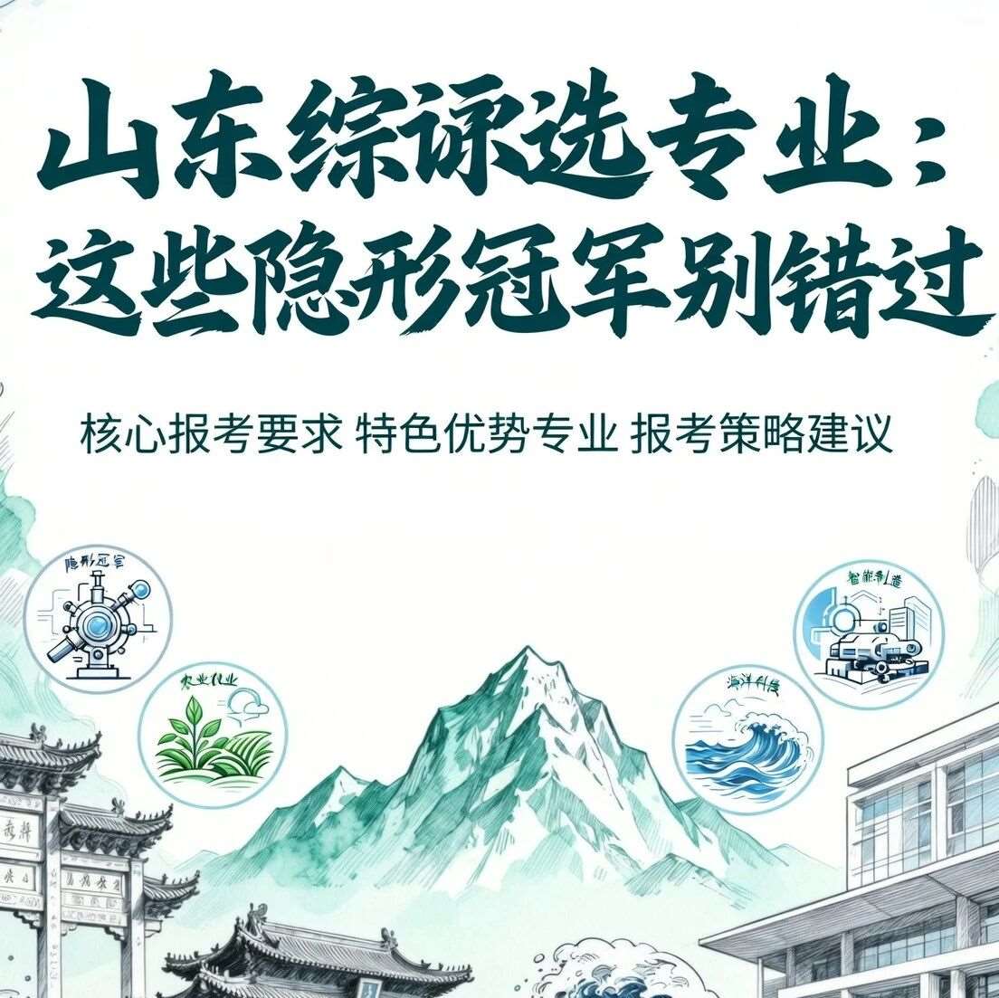 从就业数据反推报考策略：山东综评选专业，这些&ldquo;隐形冠军&rdquo;专业别错过。