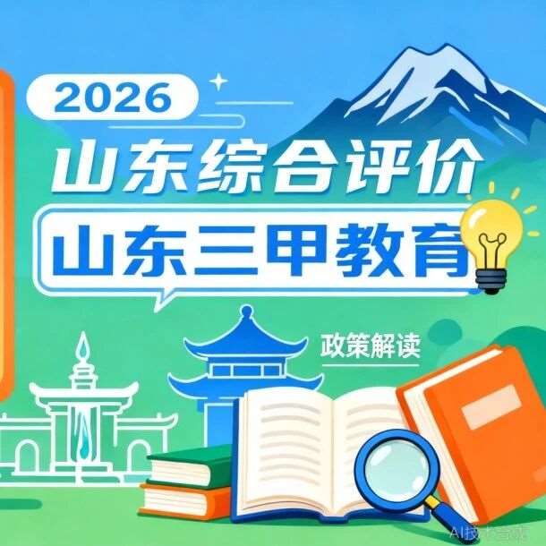 深度观察：为什么2026山东综评热度不降反升？三甲教育解读背后逻辑。