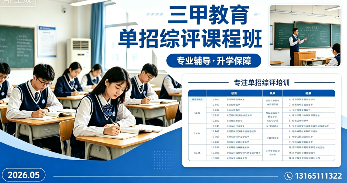单招综评长期班